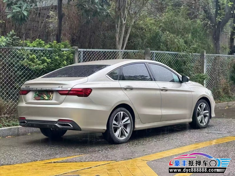 19年吉利缤瑞轿车抵押车出售