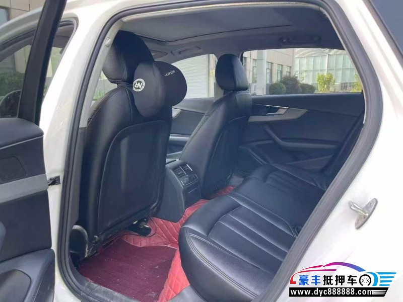 18年奥迪A4L轿车抵押车出售