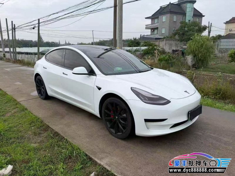 20年特斯拉MODEL 3轿车抵押车出售