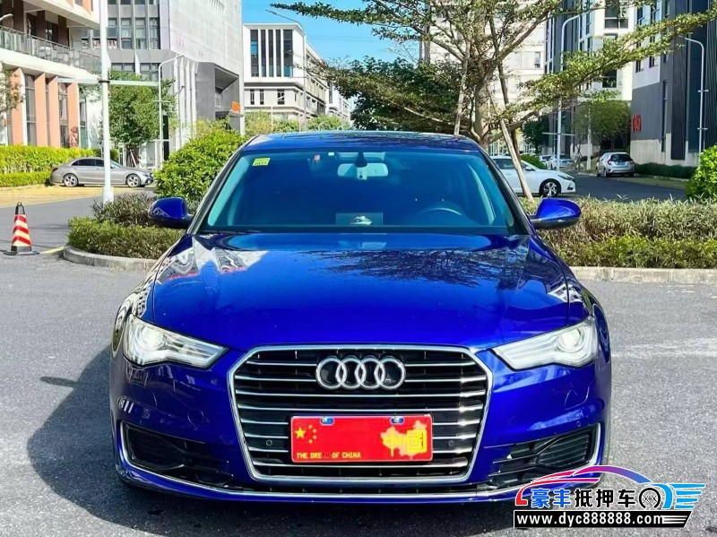 抵押车出售17年奥迪A6L轿车