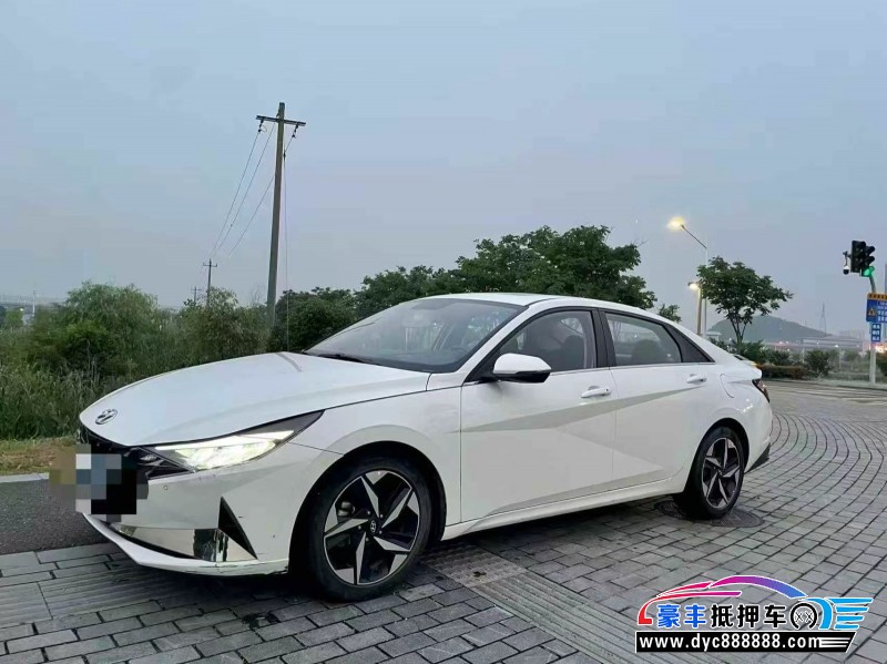 23年现代伊兰特轿车抵押车出售