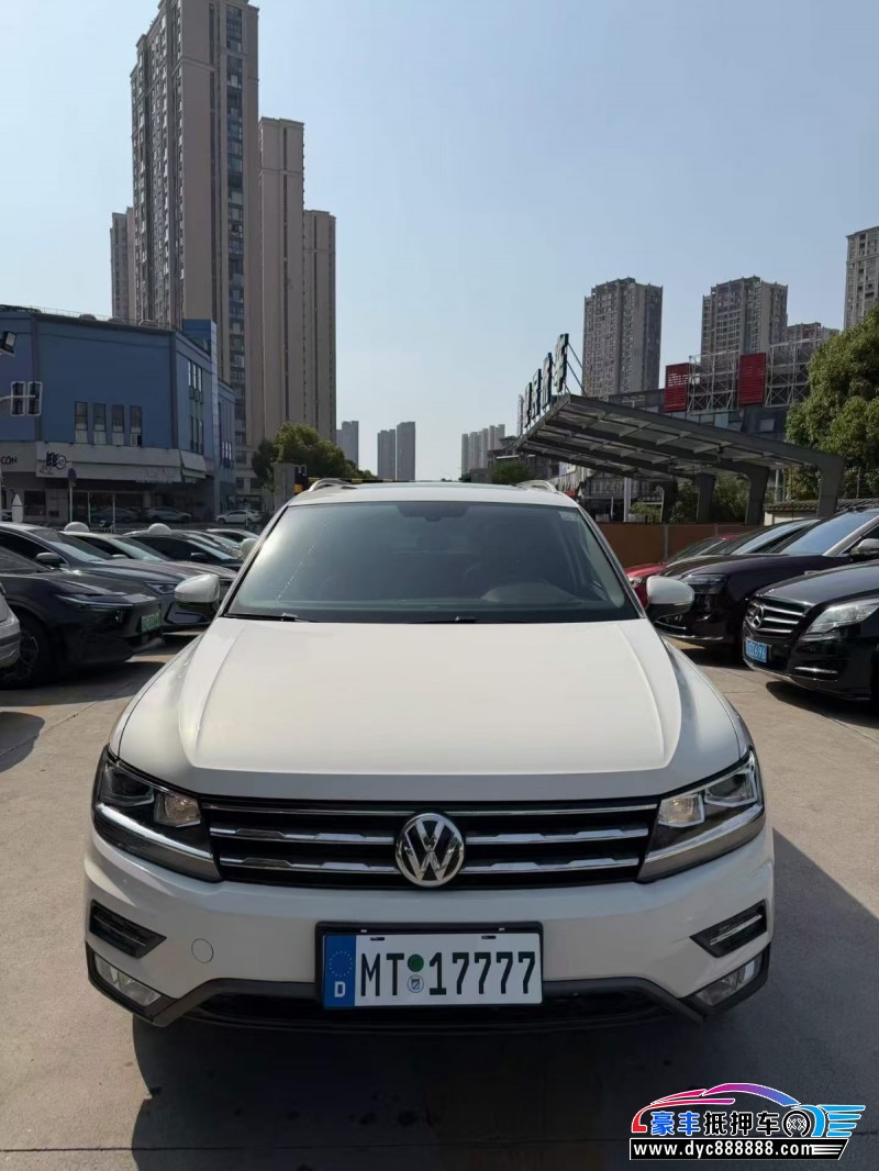 19年大众途观L轿车抵押车出售