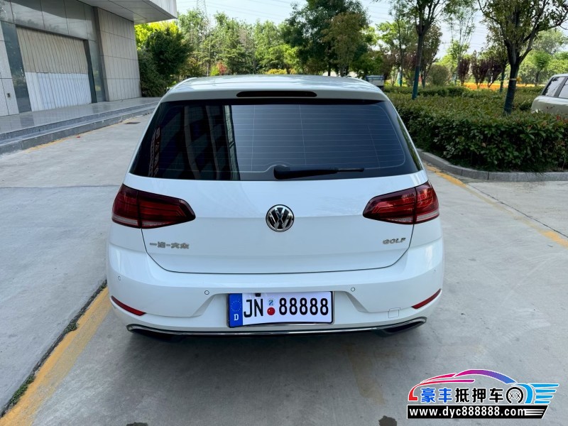 18年大众高尔夫轿车抵押车出售