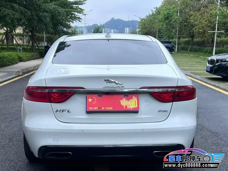 17年捷豹XFL轿车抵押车出售