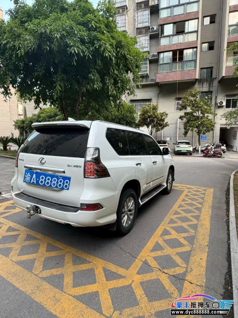19年雷克萨斯GX轿车抵押车出售