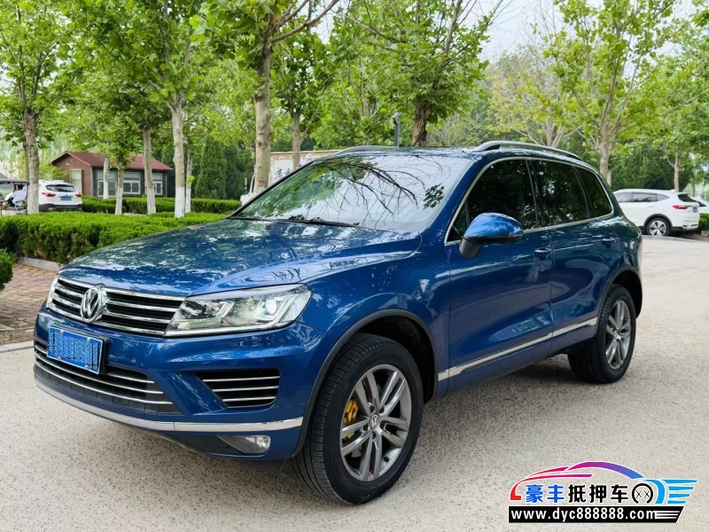 18年大众途锐SUV抵押车出售