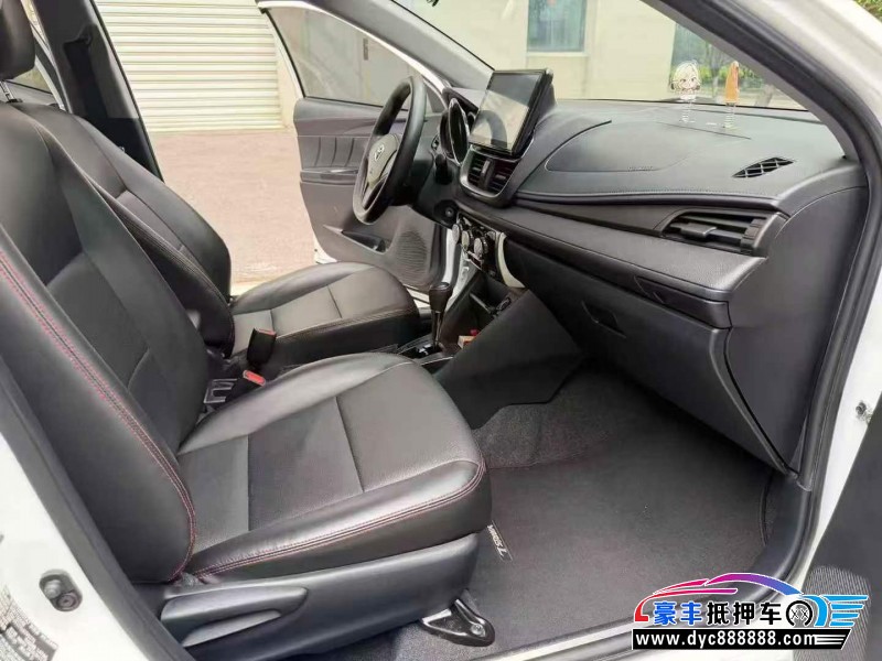 20年丰田YARiS L 致炫轿车抵押车出售