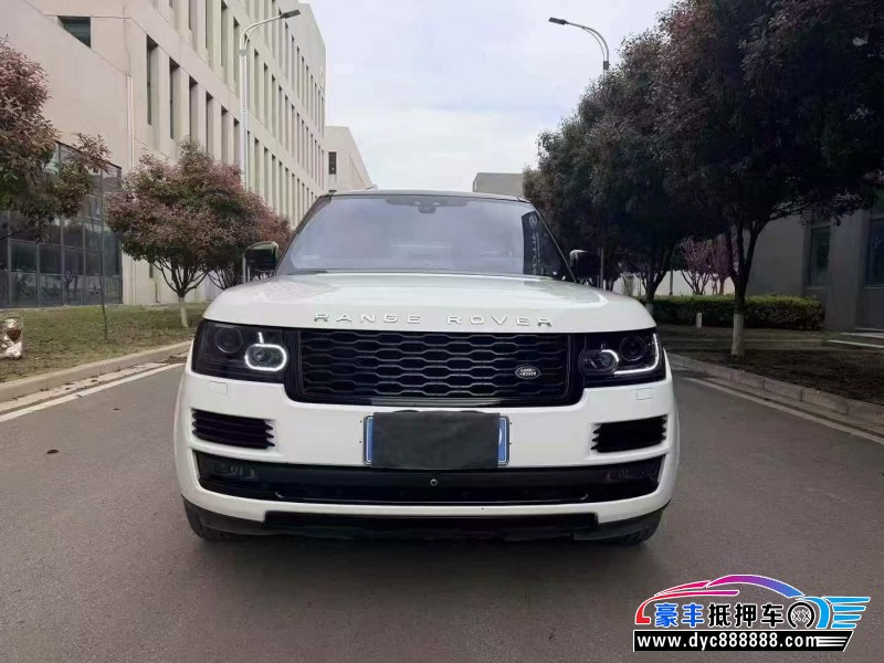 18年路虎揽胜行政轿车抵押车出售