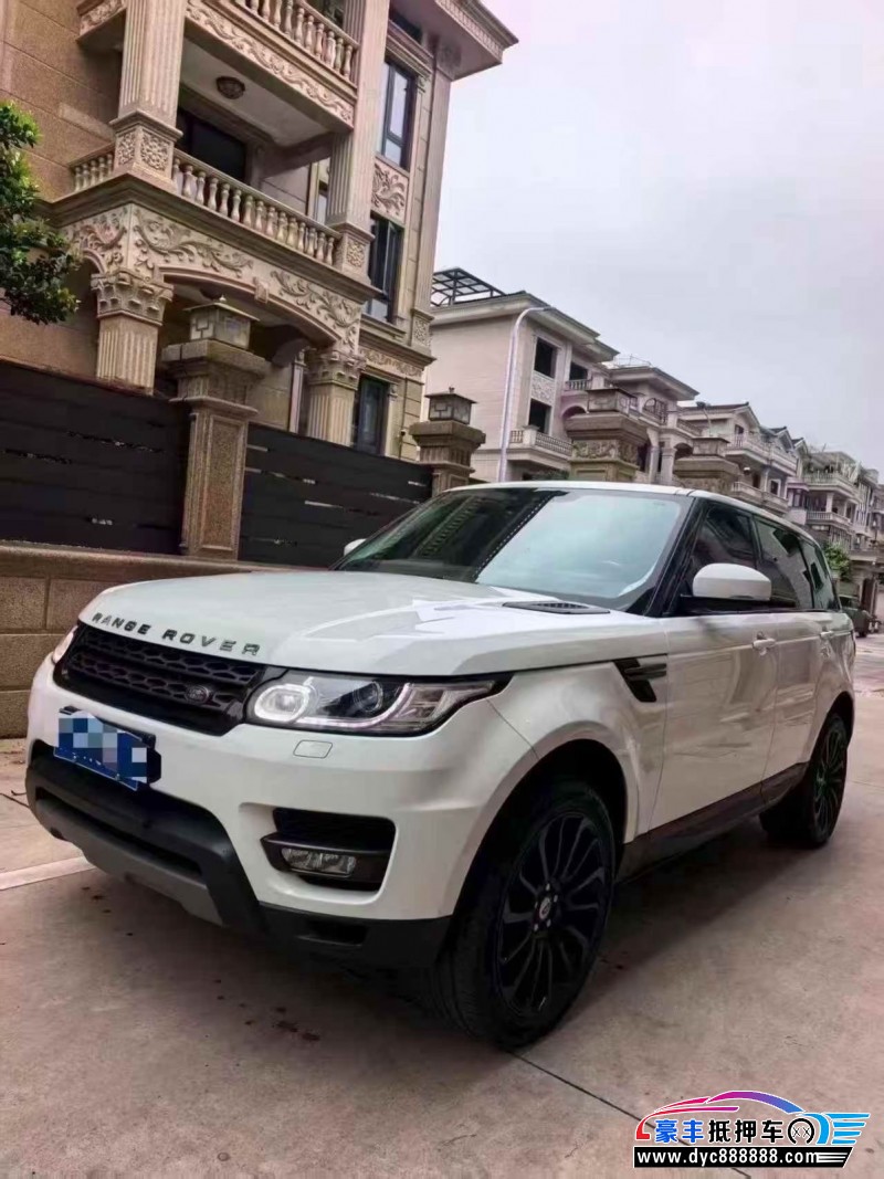 17年路虎揽胜运动SUV抵押车出售