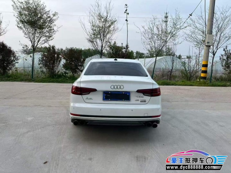 18年奥迪A4L轿车抵押车出售