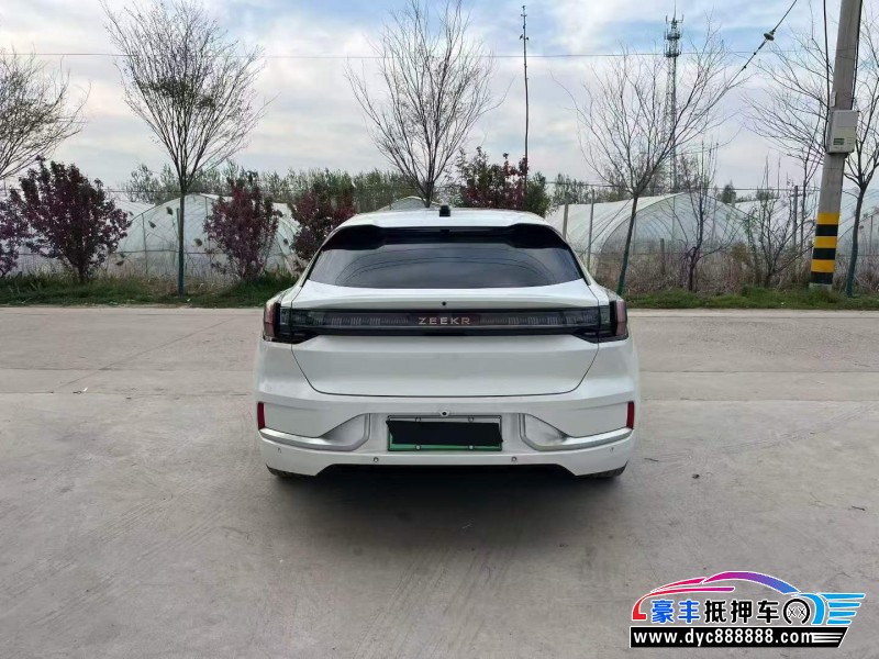 23年极氪001轿车抵押车出售