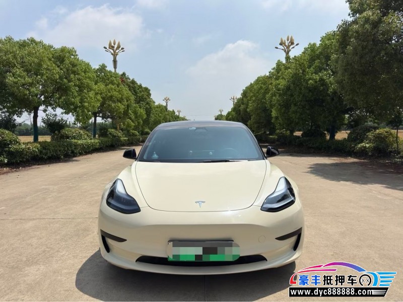 抵押车出售23年特斯拉MODEL 3轿车
