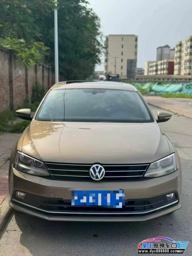 18年大众速腾轿车抵押车出售