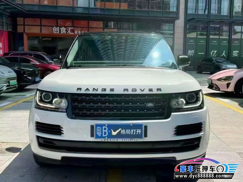 抵押车出售17年路虎揽胜行政轿车