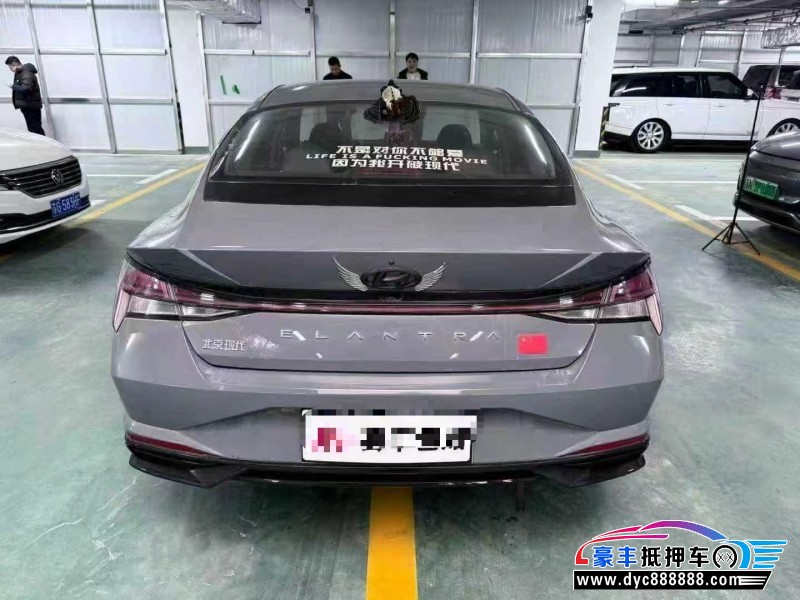 22年现代伊兰特轿车抵押车出售