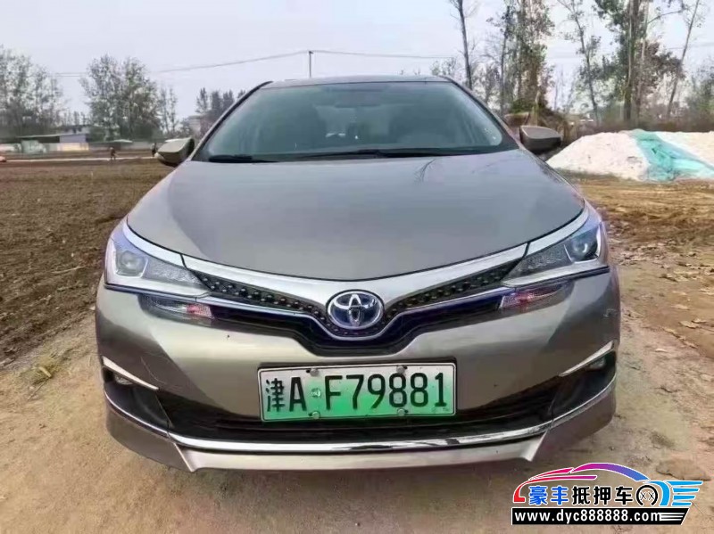 抵押车出售21年丰田卡罗拉轿车