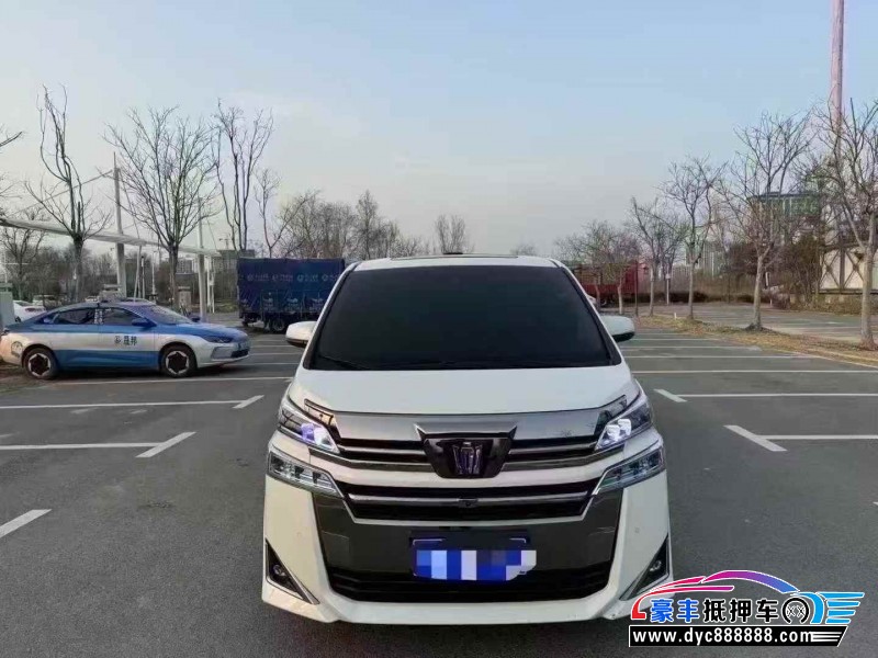 抵押车出售19年丰田威尔法轿车