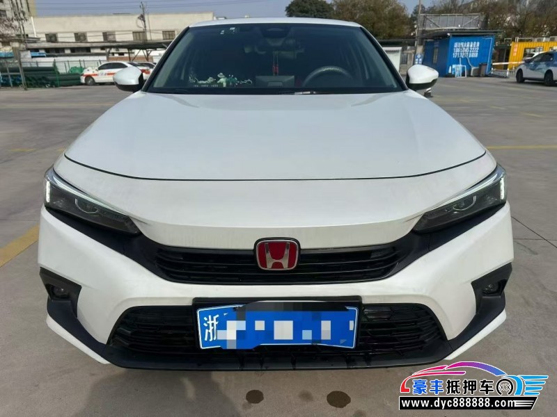 抵押车出售23年本田思域轿车