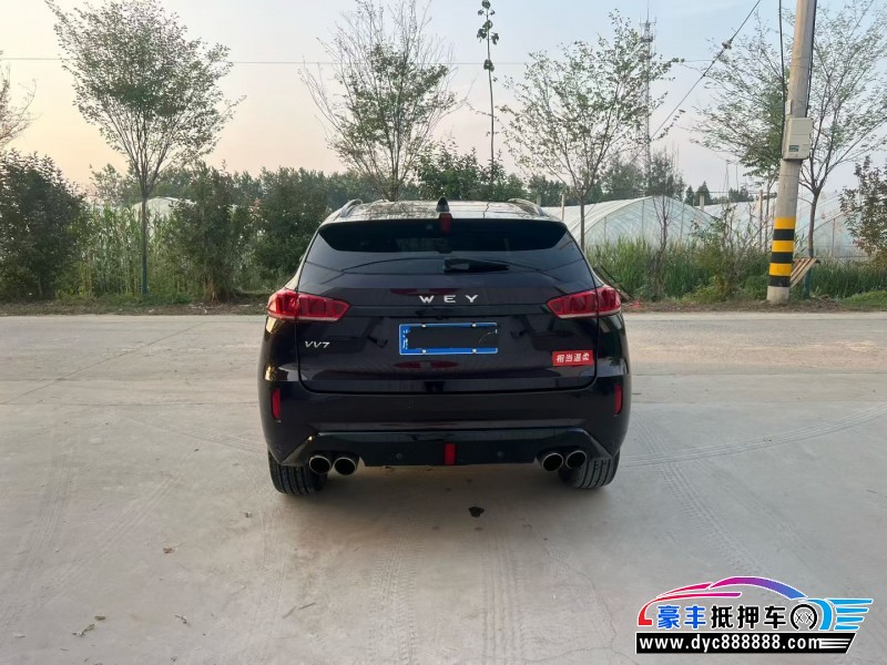 19年长城VV7轿车抵押车出售