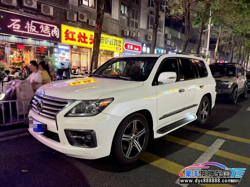 14年雷克萨斯LX轿车抵押车出售