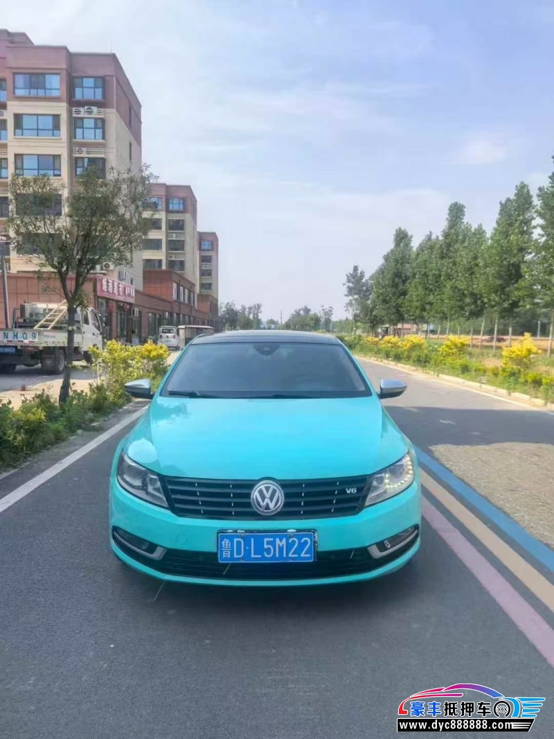 13年大众CC轿车抵押车出售
