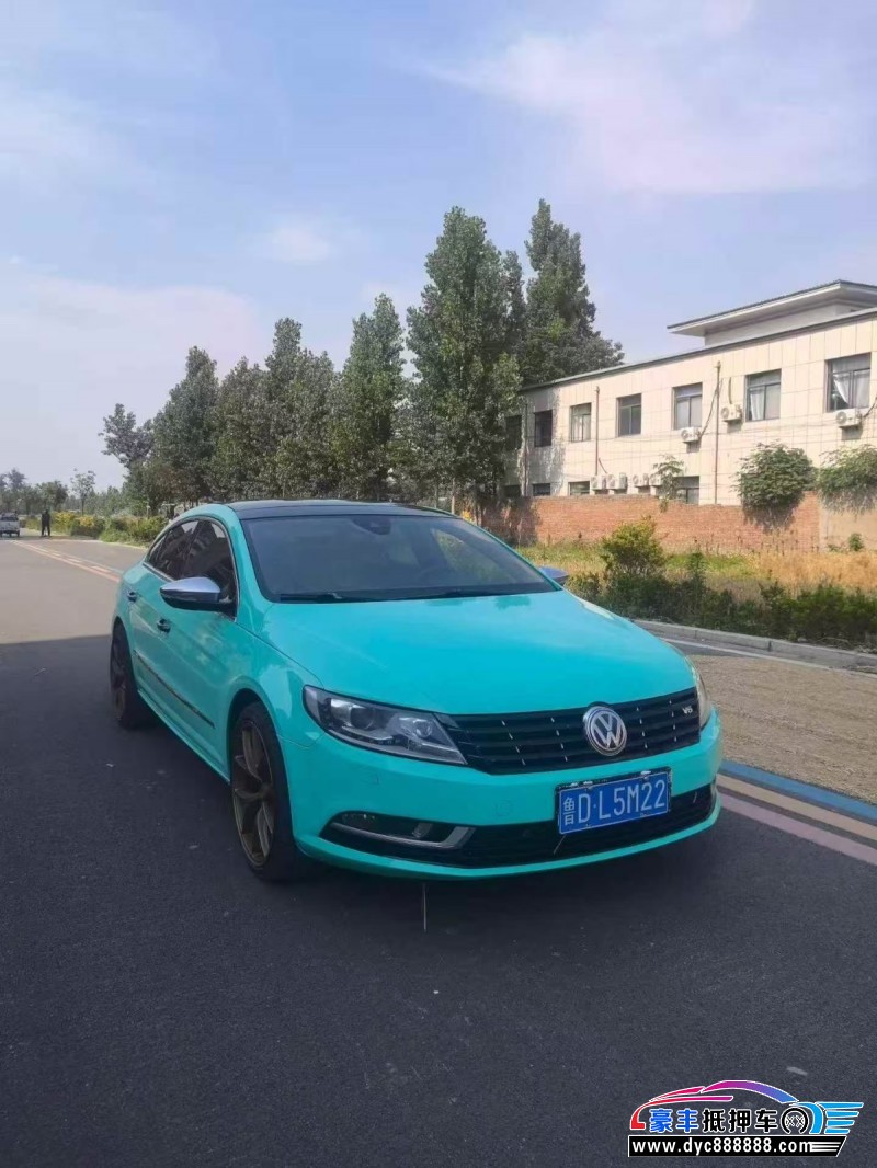 13年大众CC轿车抵押车出售