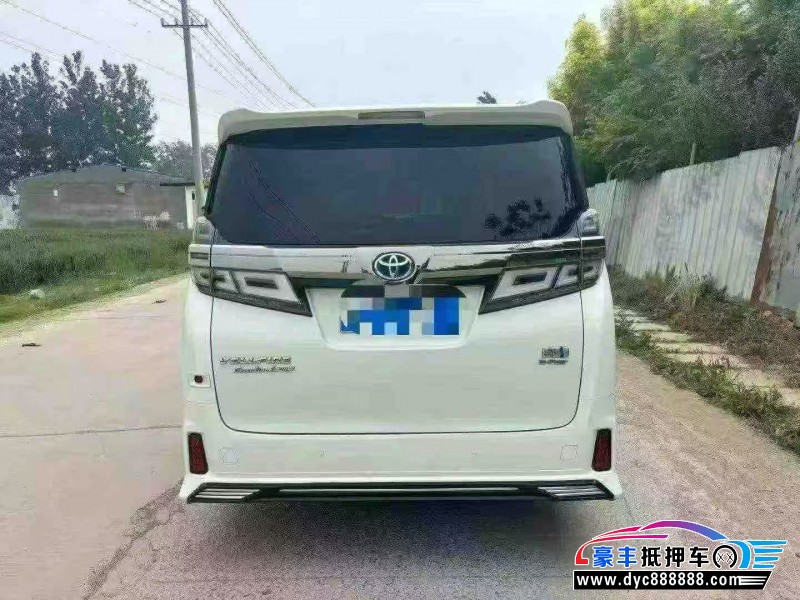 20年丰田威尔法MPV抵押车出售