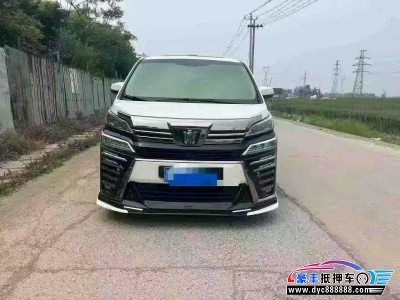 抵押车出售20年丰田威尔法MPV