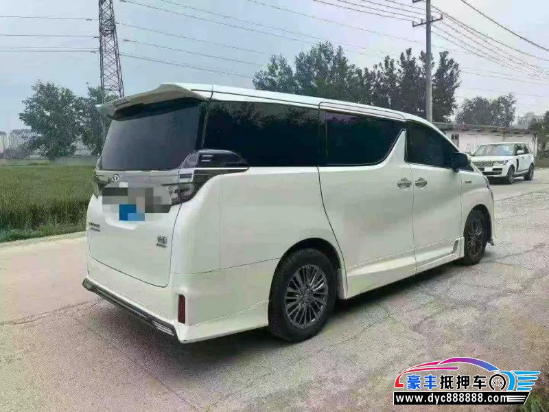 20年丰田威尔法MPV抵押车出售
