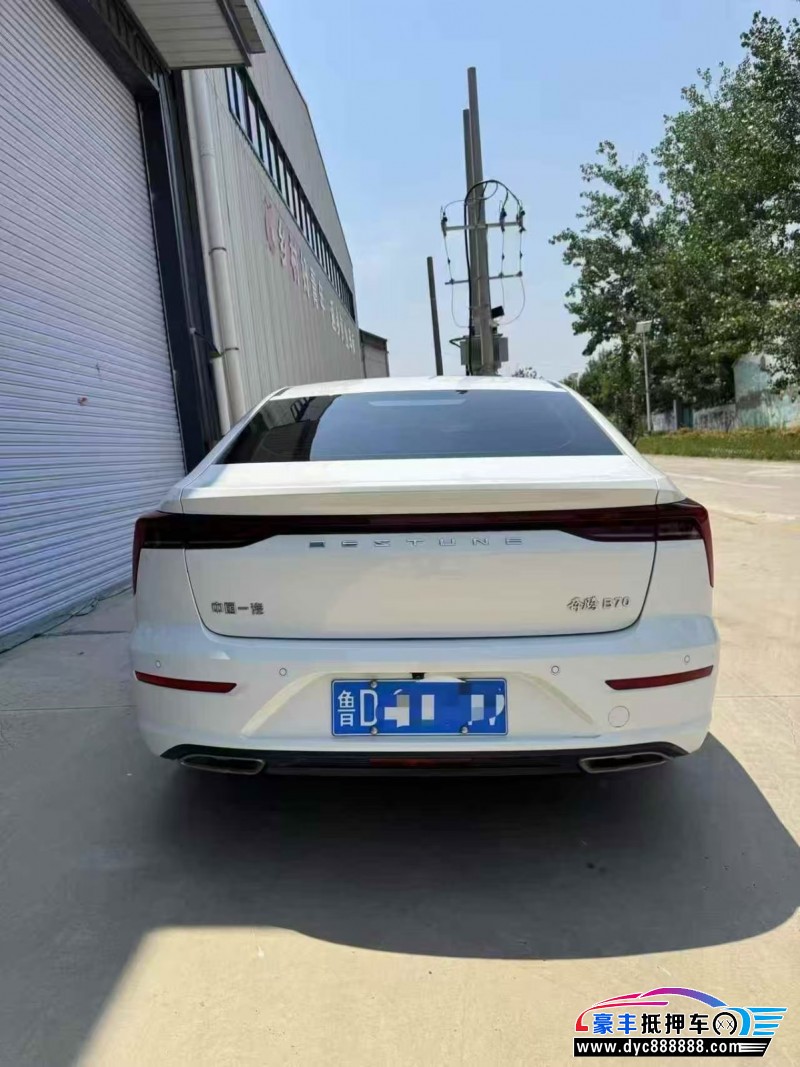 24年奔腾B70轿车抵押车出售