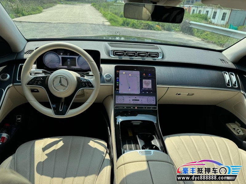 24年奔驰S轿车抵押车出售