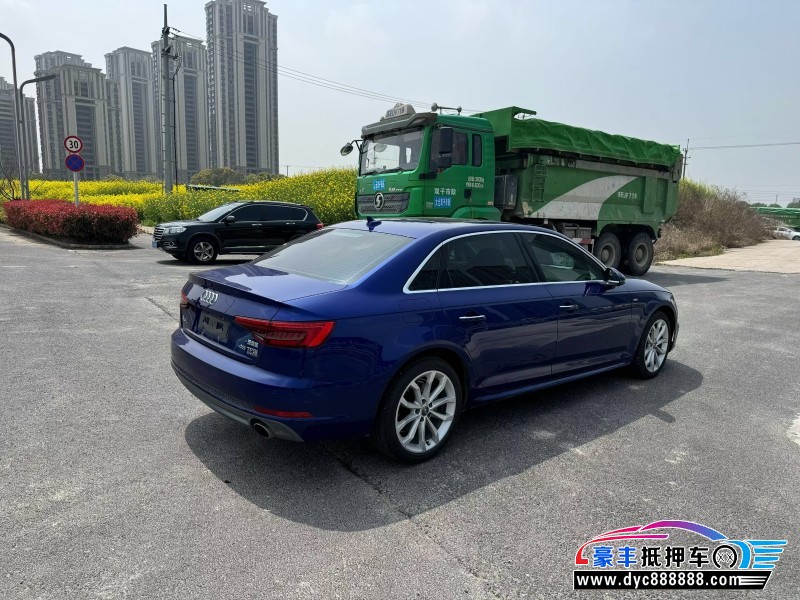 17年奥迪A4L轿车抵押车出售