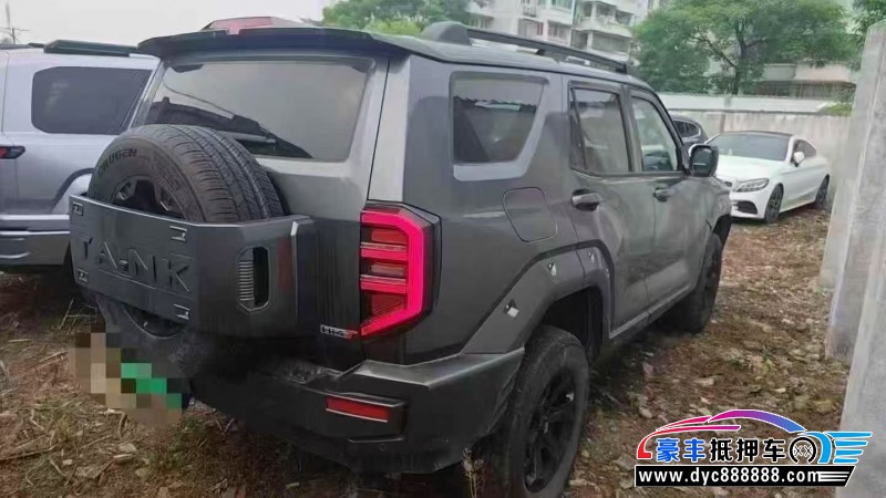 25年WEY坦克400轿车抵押车出售