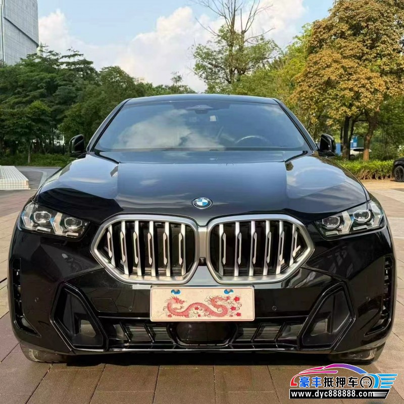 25年宝马X6轿车抵押车出售