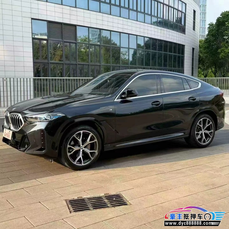 25年宝马X6轿车抵押车出售