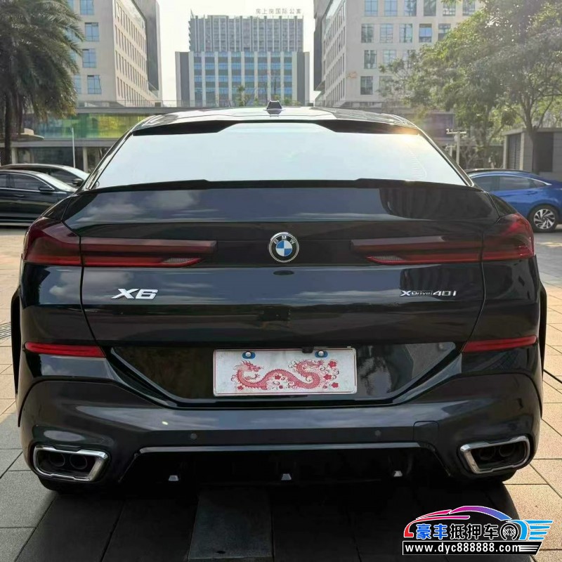 25年宝马X6轿车抵押车出售