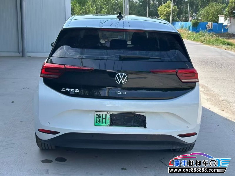 25年大众ID3轿车抵押车出售