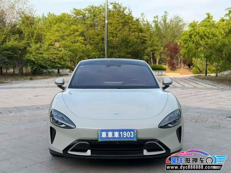 25年小米SU7轿车抵押车出售