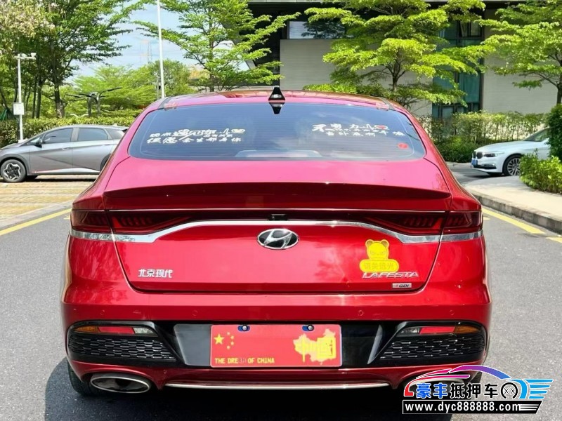 19年现代菲斯塔轿车抵押车出售