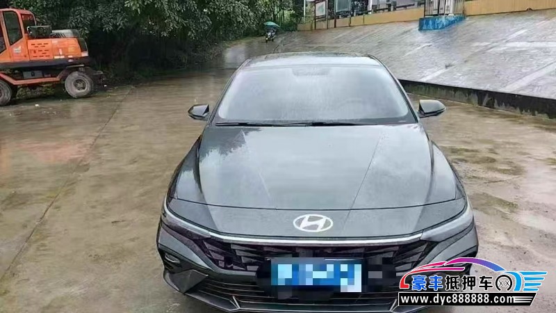 24年现代伊兰特轿车抵押车出售