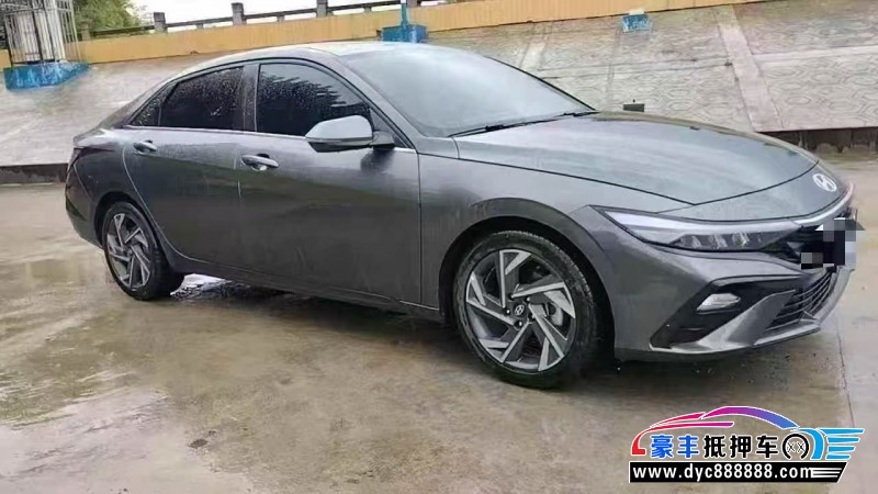 24年现代伊兰特轿车抵押车出售