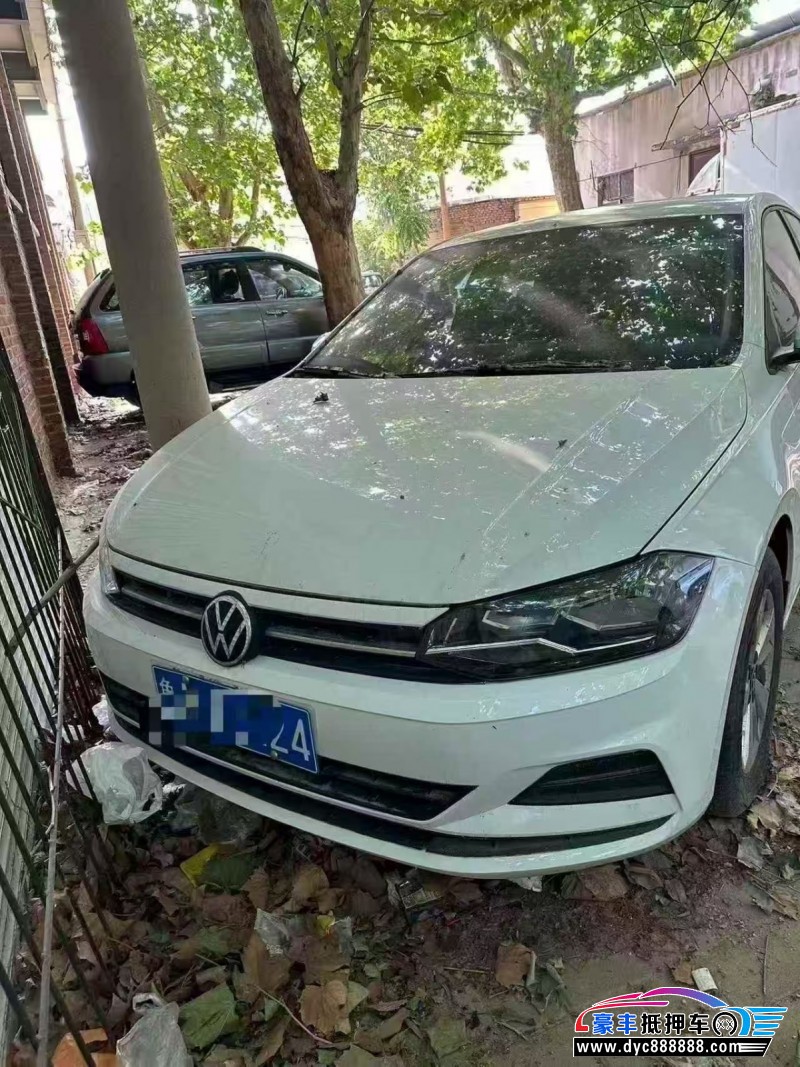 24年大众polo轿车抵押车出售