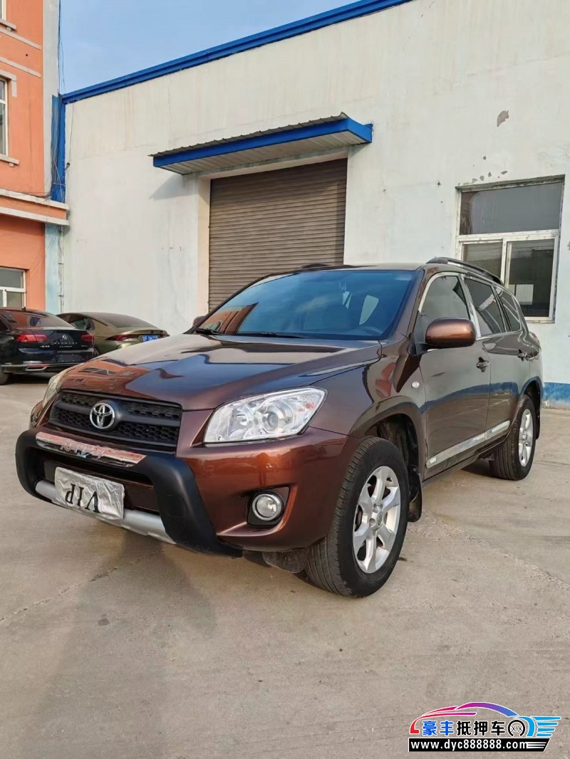 13年丰田RAV4轿车抵押车出售