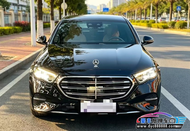 26年奔驰E轿车抵押车出售