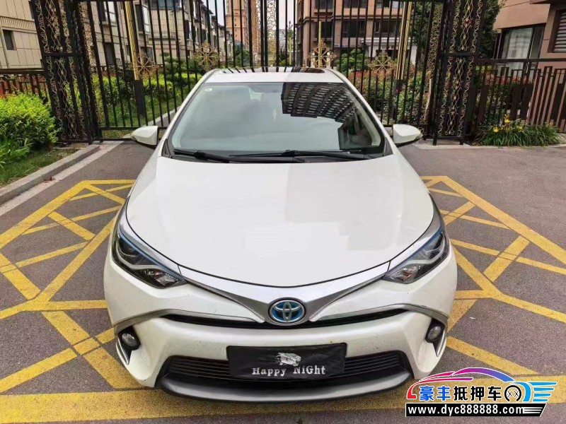 18年丰田雷凌轿车抵押车出售