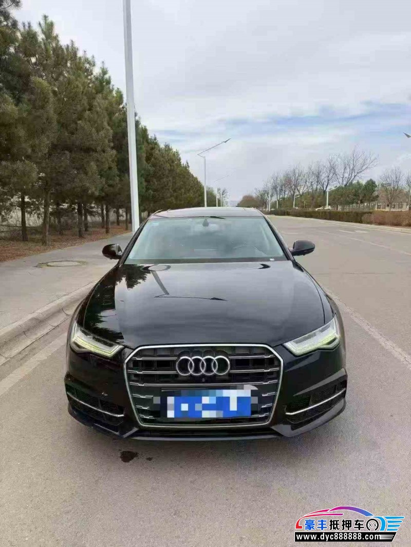 抵押车出售18年奥迪A6L轿车
