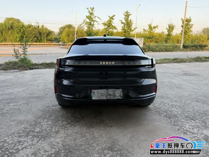 22年极氪001轿车抵押车出售