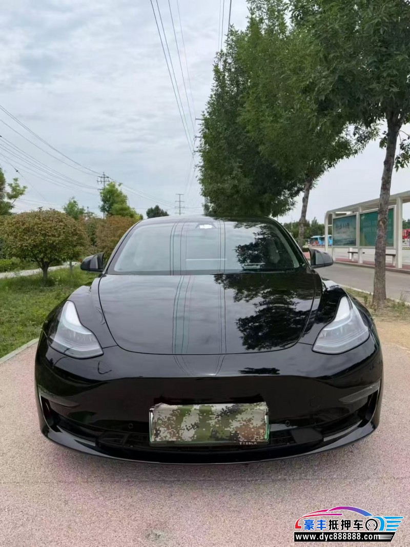 抵押车出售23年特斯拉MODEL 3轿车