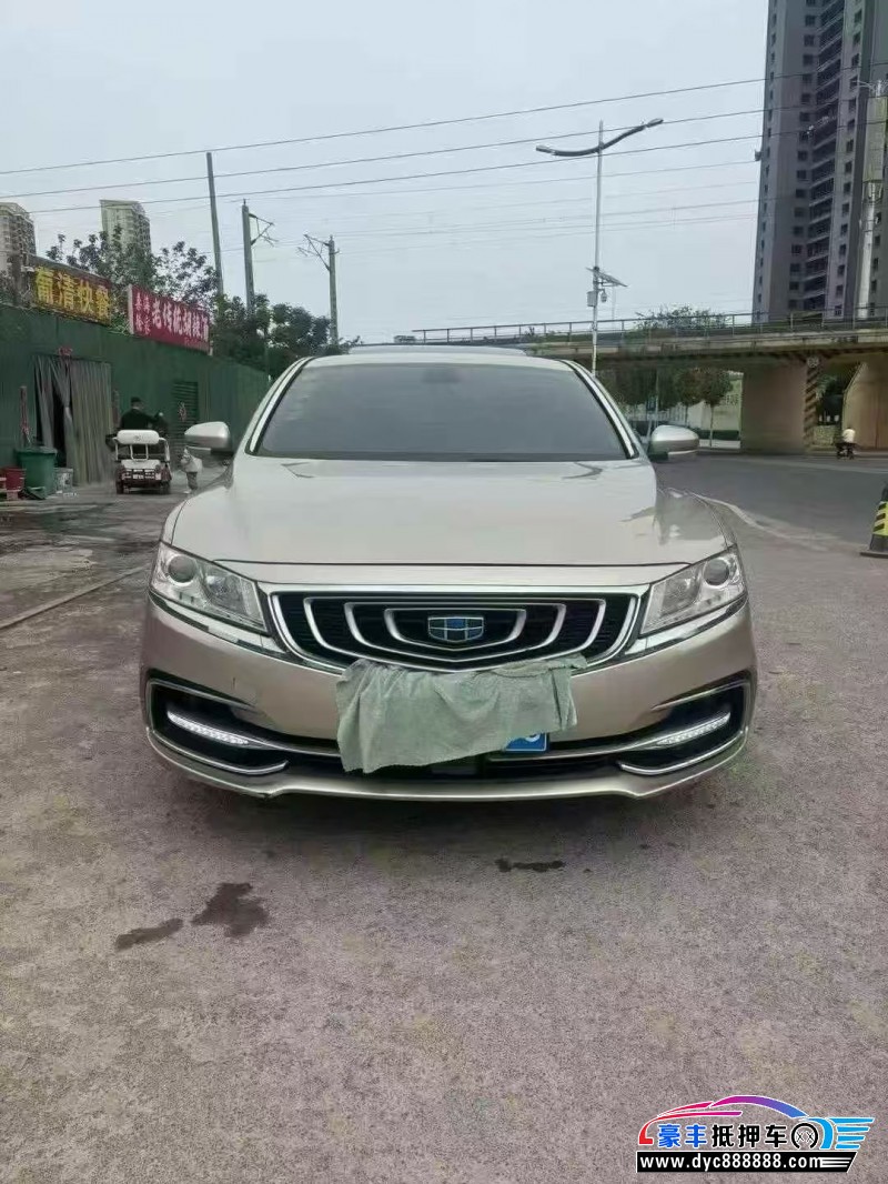 抵押车出售18年吉利博瑞轿车