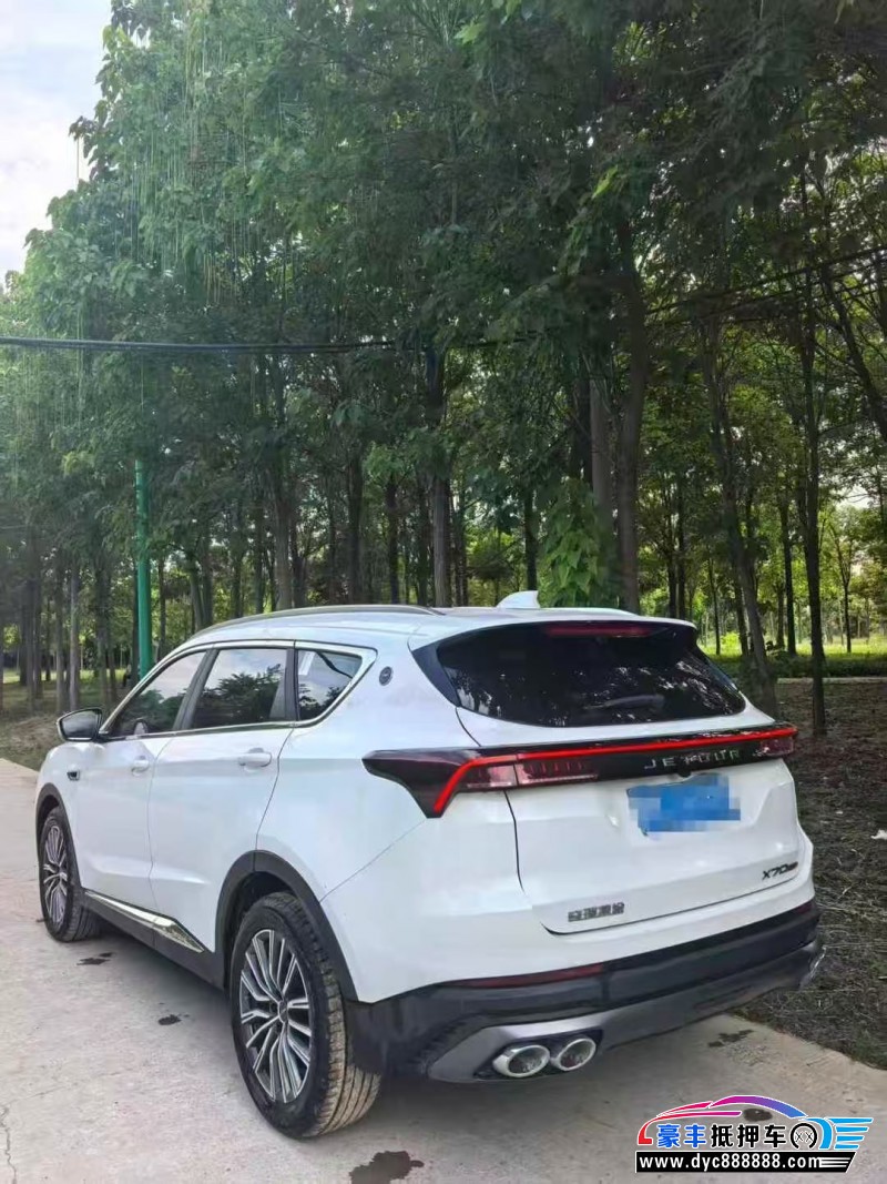 25年捷途X70轿车抵押车出售